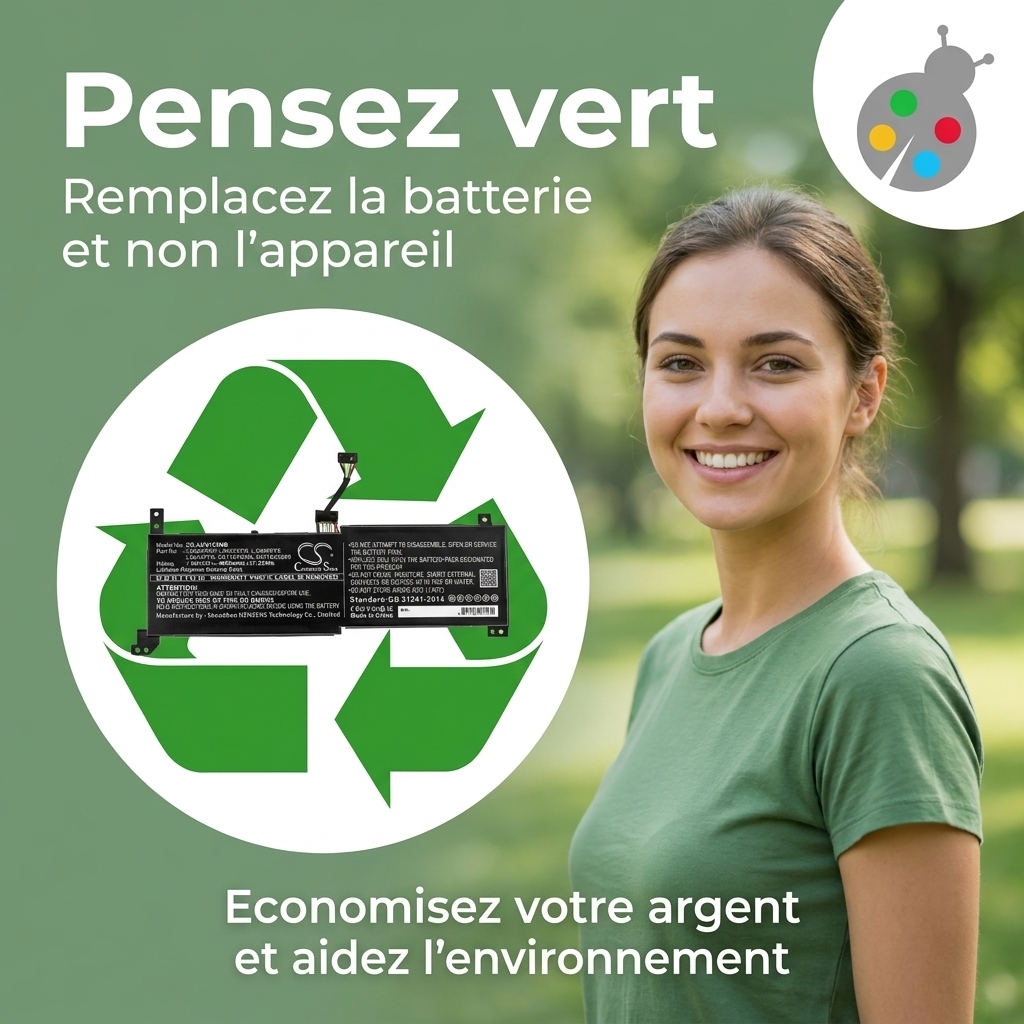 Batterie ordinateur portable lenovo v14 g2 itl(82nm)