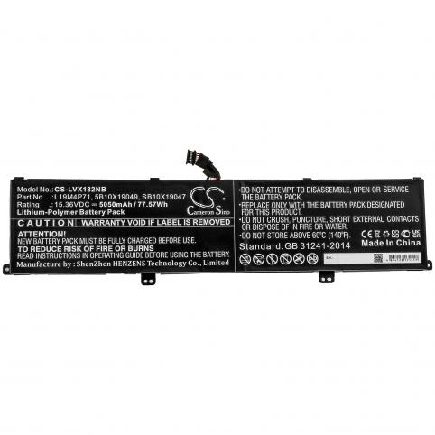 Batterie ordinateur portable lenovo thinkpad p1 gen 3 20th001sfr