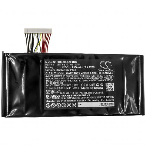 Batterie ordinateur portable msi gt72 2qe 259fr
