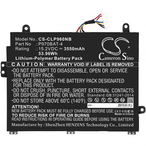 Batterie ordinateur portable mifcom sg7 p970ed