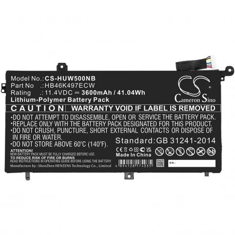 Batterie ordinateur portable huawei matebook d i5 8g
