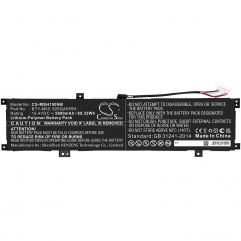 Batterie ordinateur portable msi alpha 15 b5eek