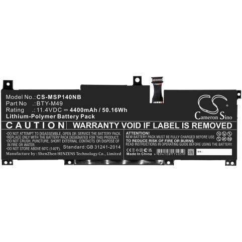 Batterie ordinateur portable msi modern 14 b10rbsw 033de