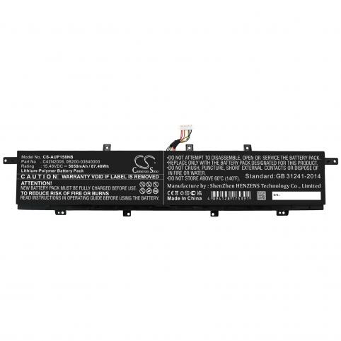 Batterie ordinateur portable asus zenbook pro duo 15 oled ux582lr xs94t