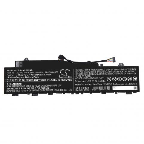 Batterie  lenovo sb10w86956