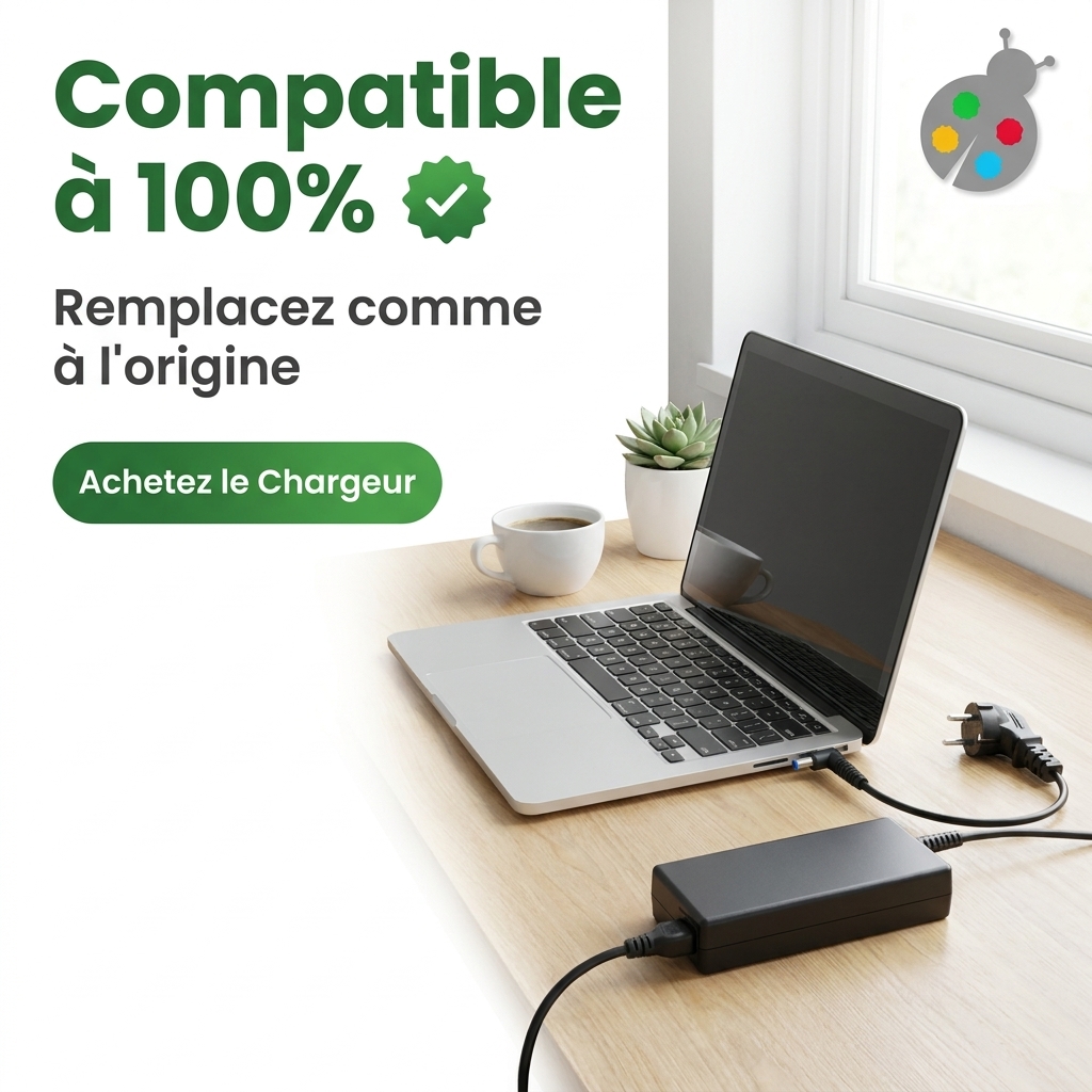 Chargeur ordinateur portable hp  pavilion 13 bb0005tu