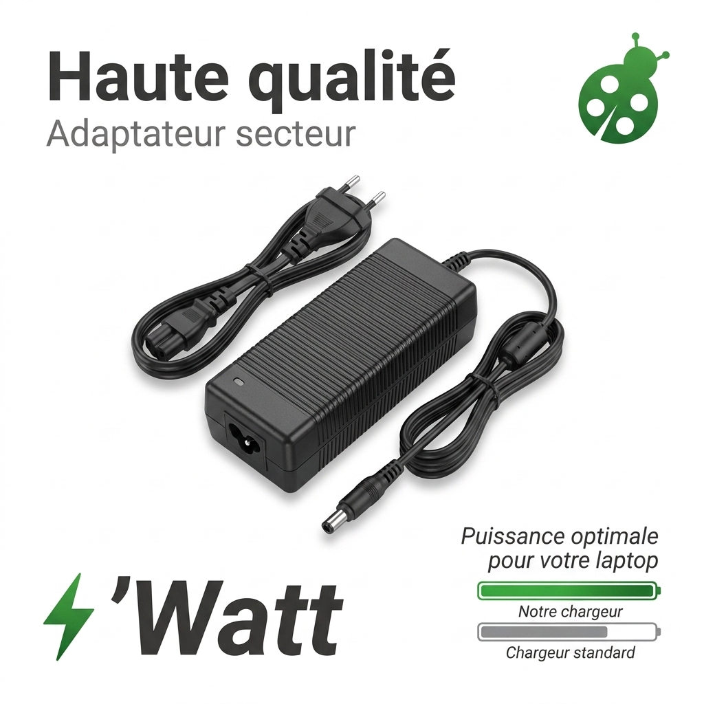 Chargeur ordinateur portable dell latitude e6420 atgc