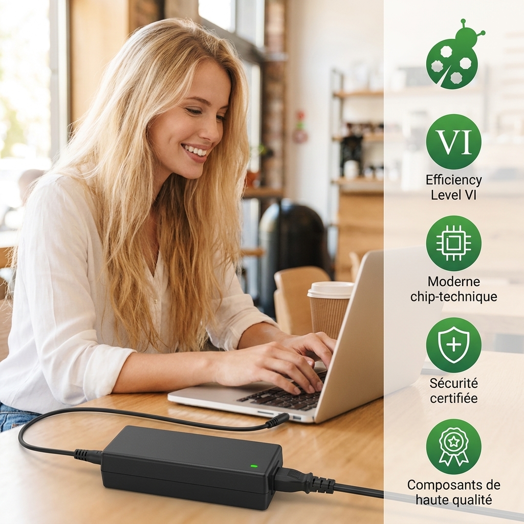 Chargeur ordinateur portable dell latitude e6420 atgc