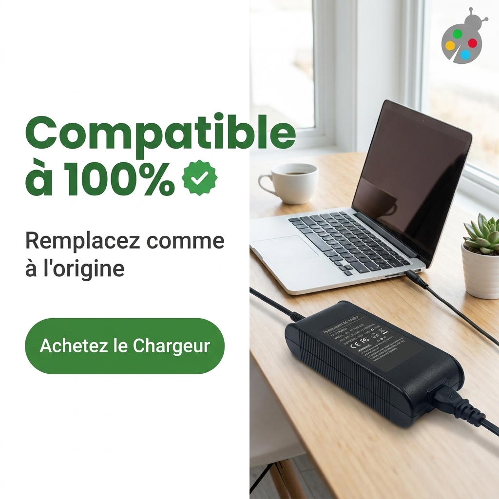 Chargeur ordinateur portable dell latitude e6420 atgc