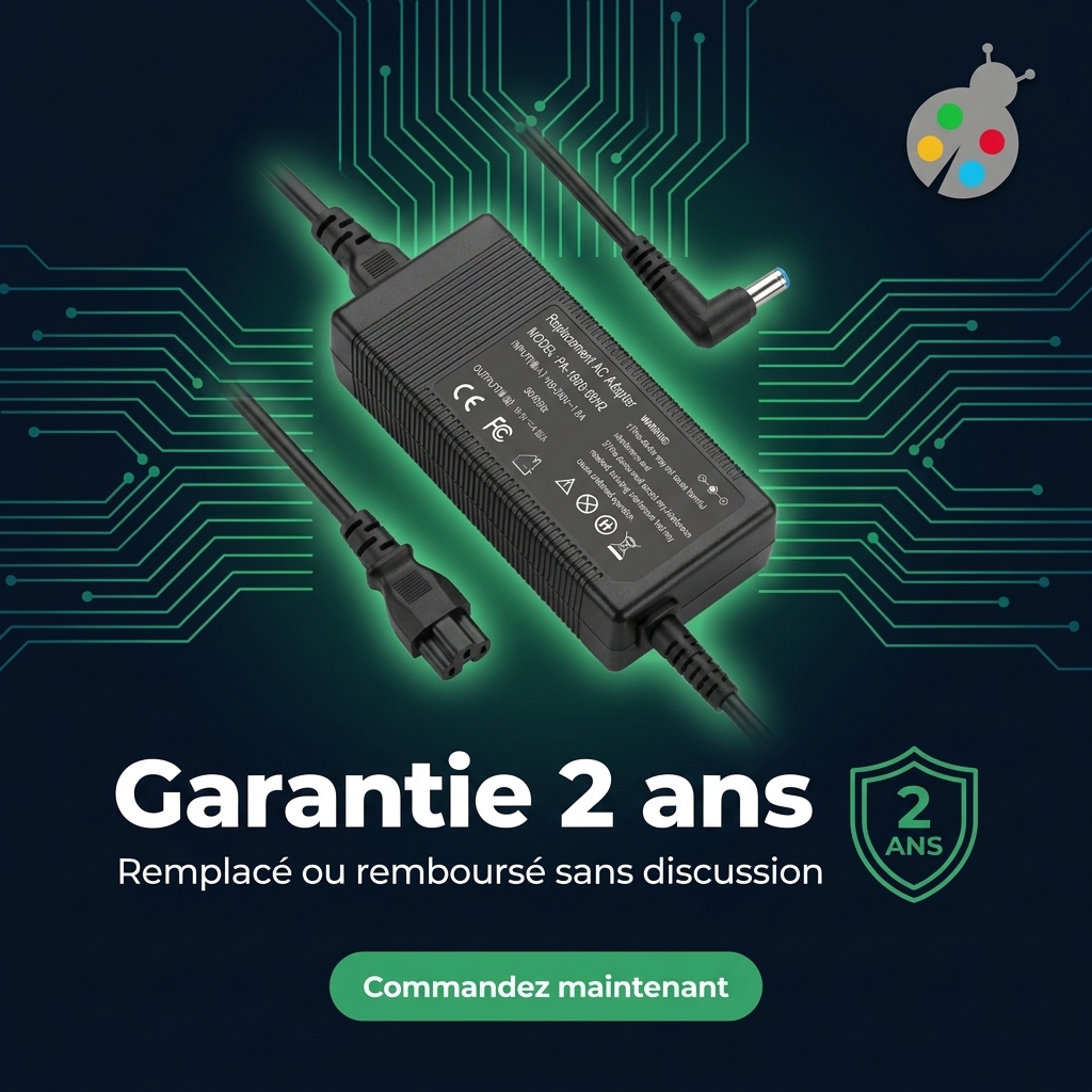Chargeur ordinateur portable hp  pavilion 15 da0008ca