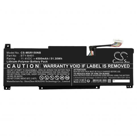 Batterie  msi bty m494