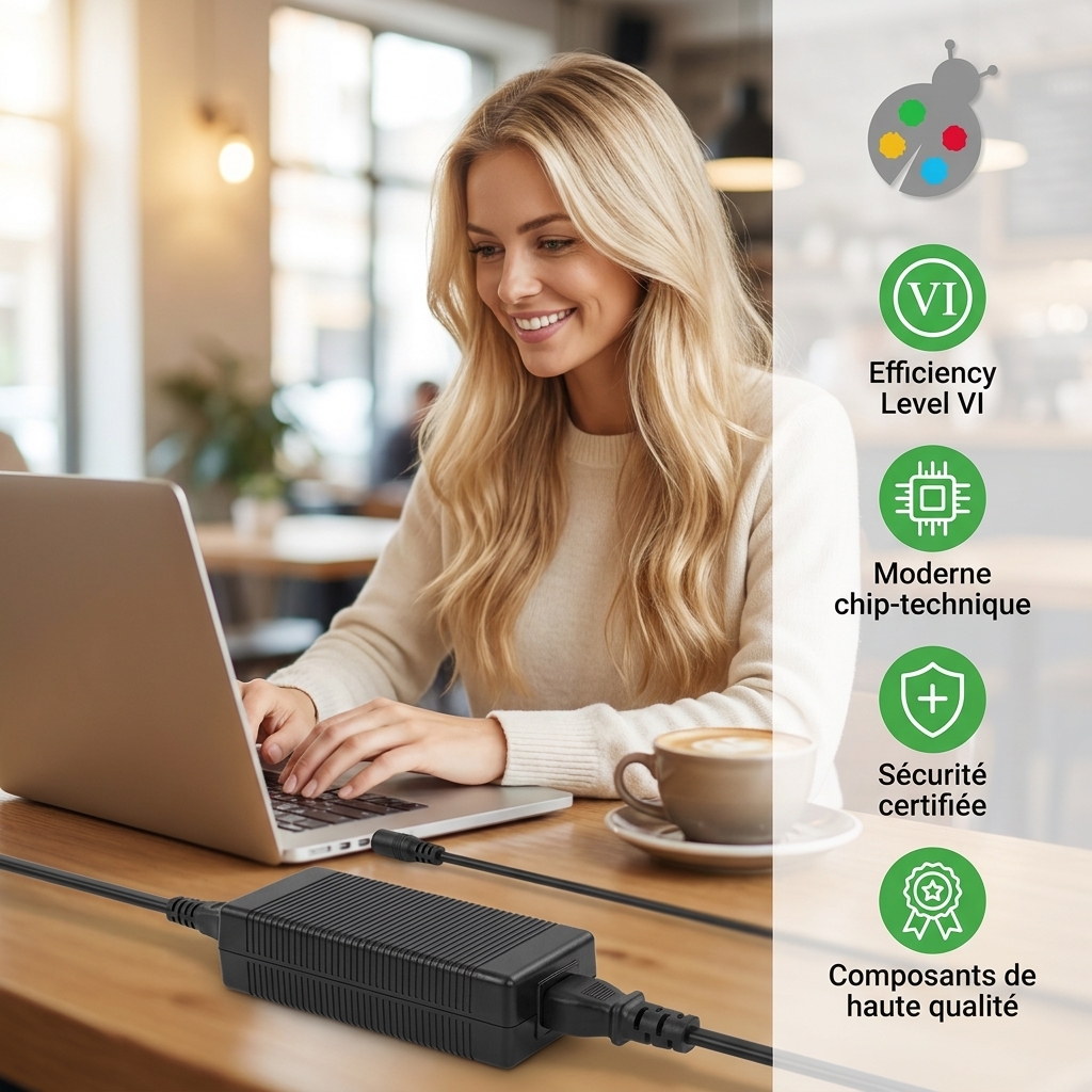 Chargeur ordinateur portable essentielb smart mouv 1504