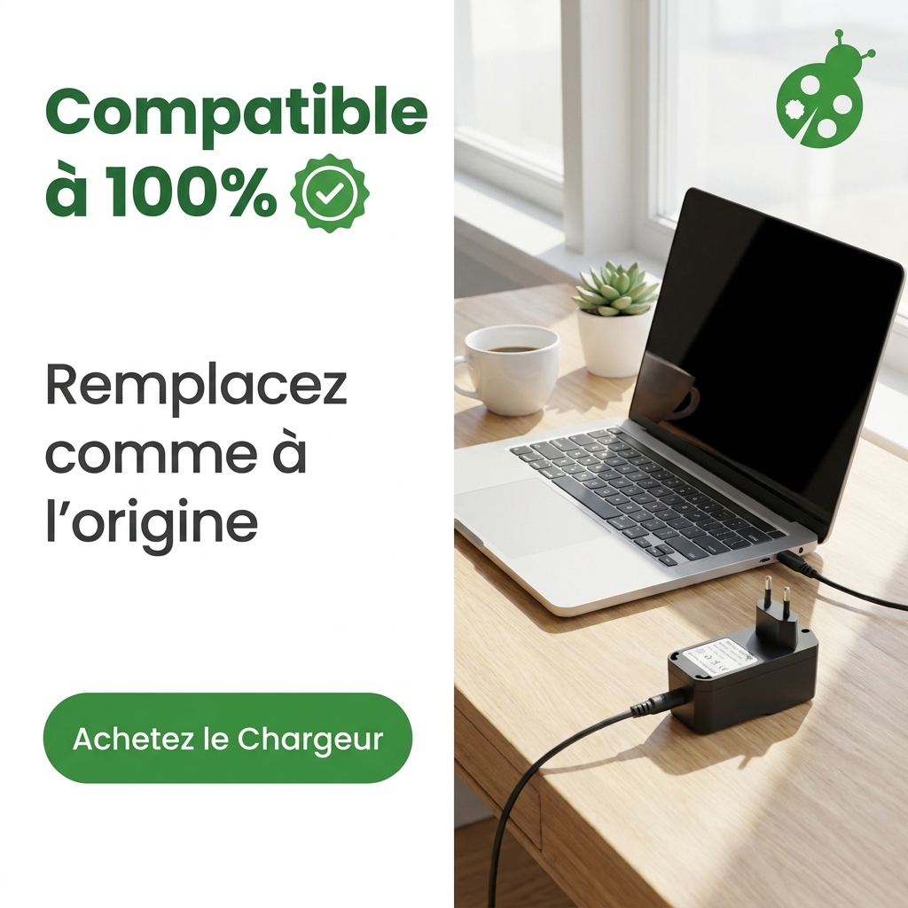 Chargeur ordinateur portable thomson neo 15a n15c4sl128s