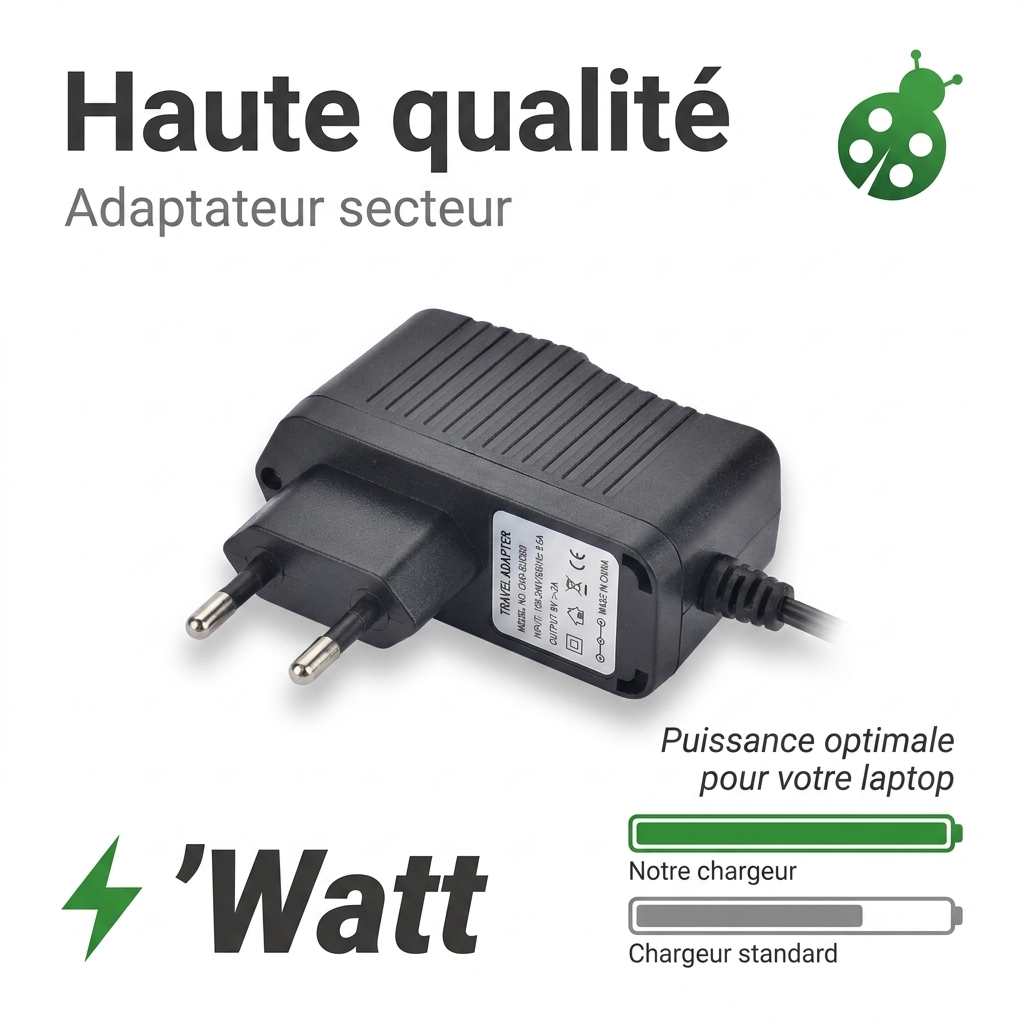 Chargeur ordinateur portable thomson n17v3c8wh512