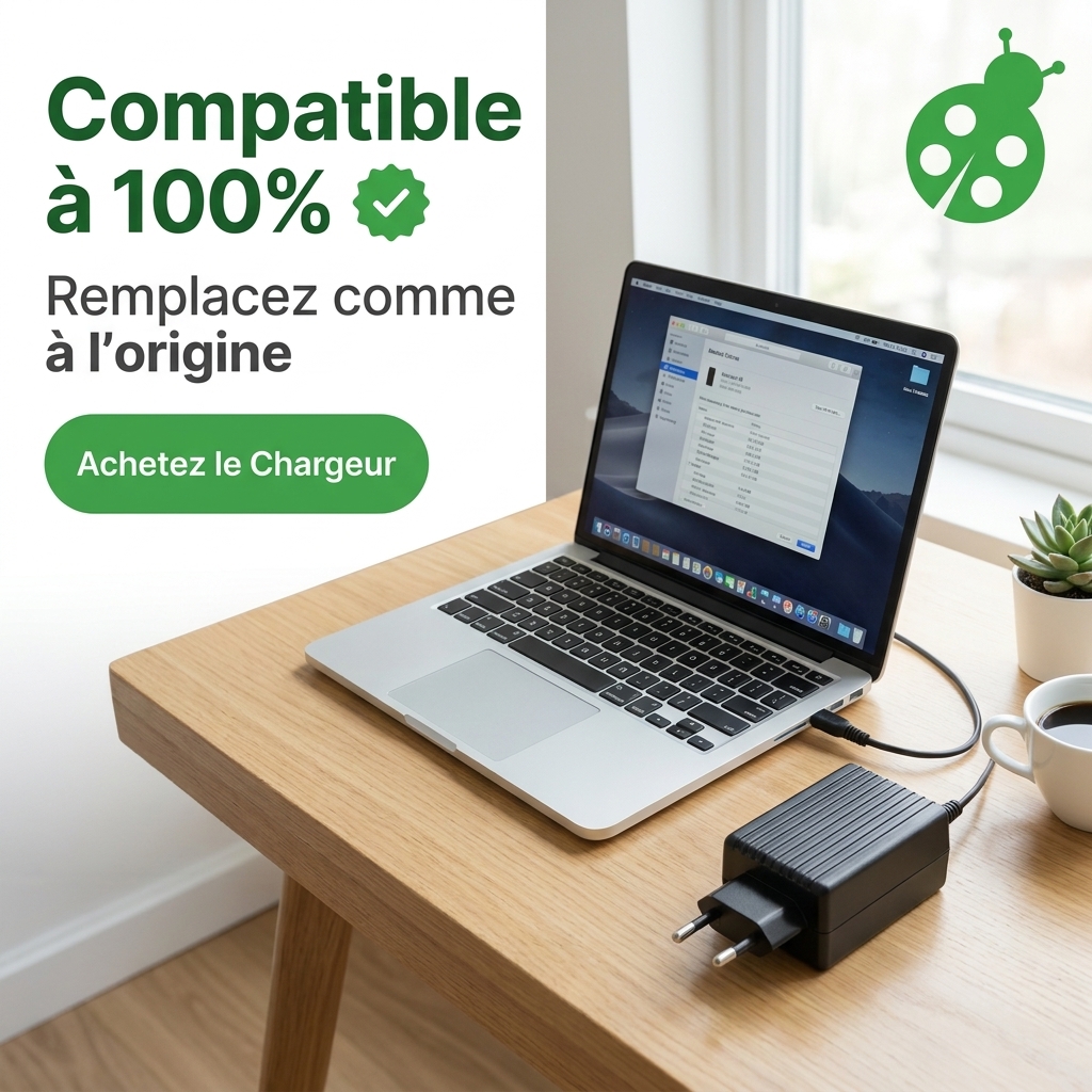 Chargeur ordinateur portable thomson n17v3c8wh512