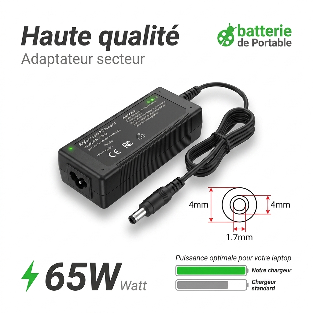Chargeur ordinateur portable lenovo ideapad c340 15iwl 81n5001lau