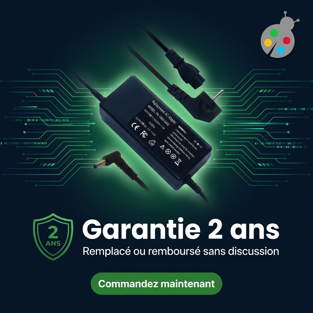 Chargeur ordinateur portable hp  notebook 15