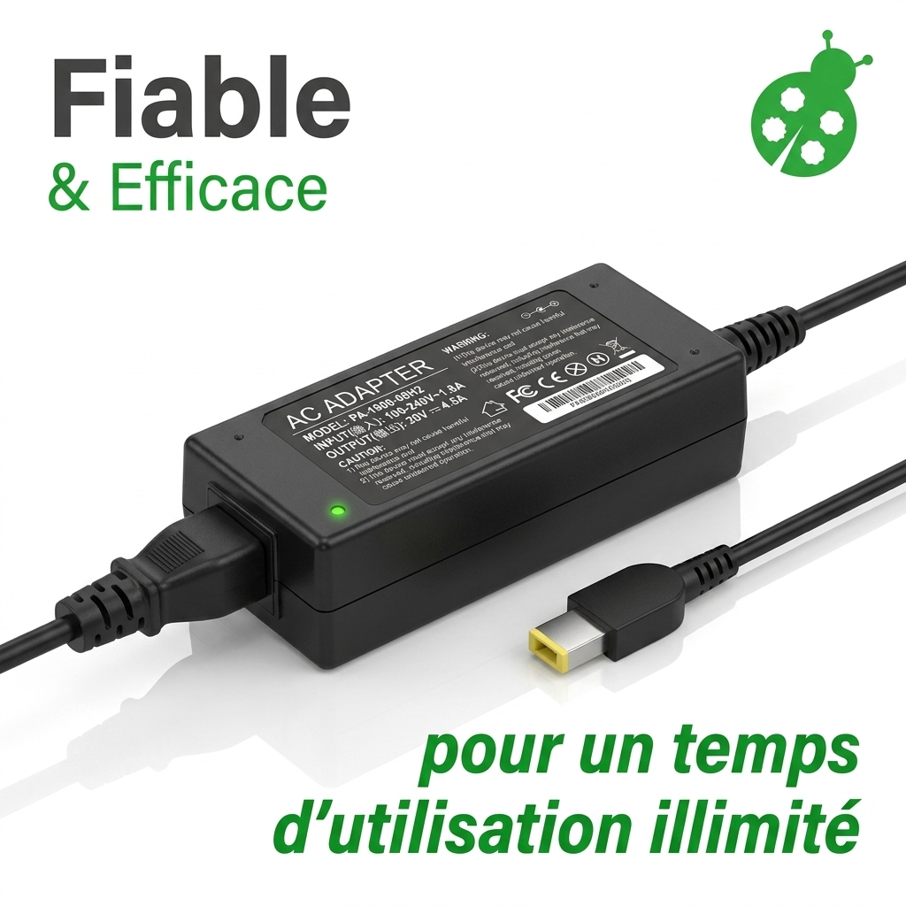 Chargeur ordinateur portable lenovo thinkpad l570 20j81