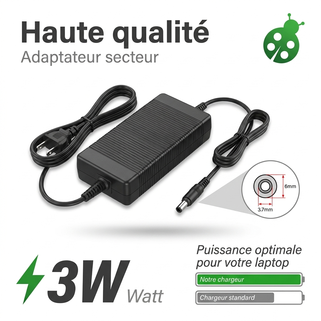 Chargeur ordinateur portable asus rog strix g gl531gt bq170t