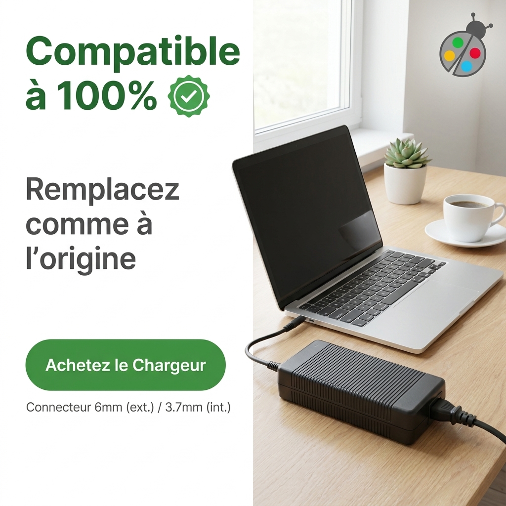 Chargeur ordinateur portable asus rog strix g gl531gt bq170t