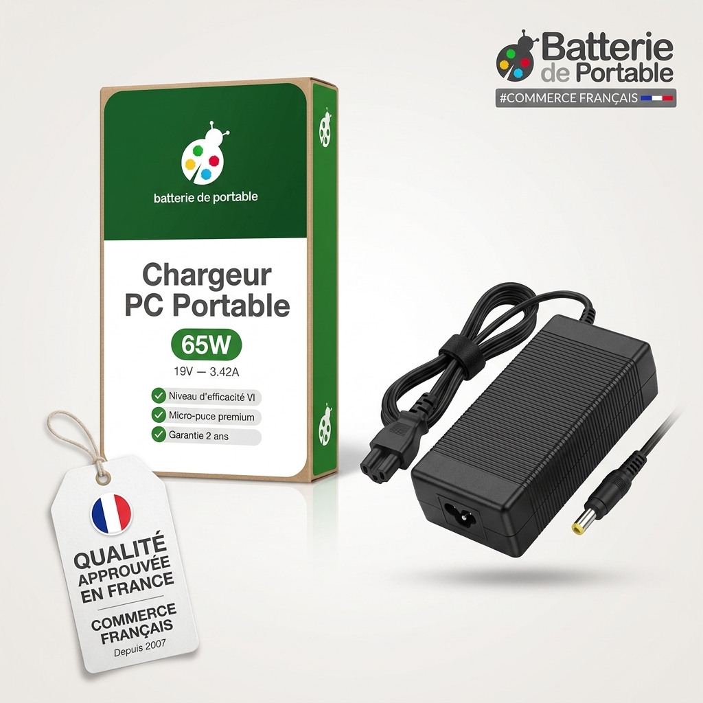 Chargeur ordinateur portable acer spin 1 sp114 31