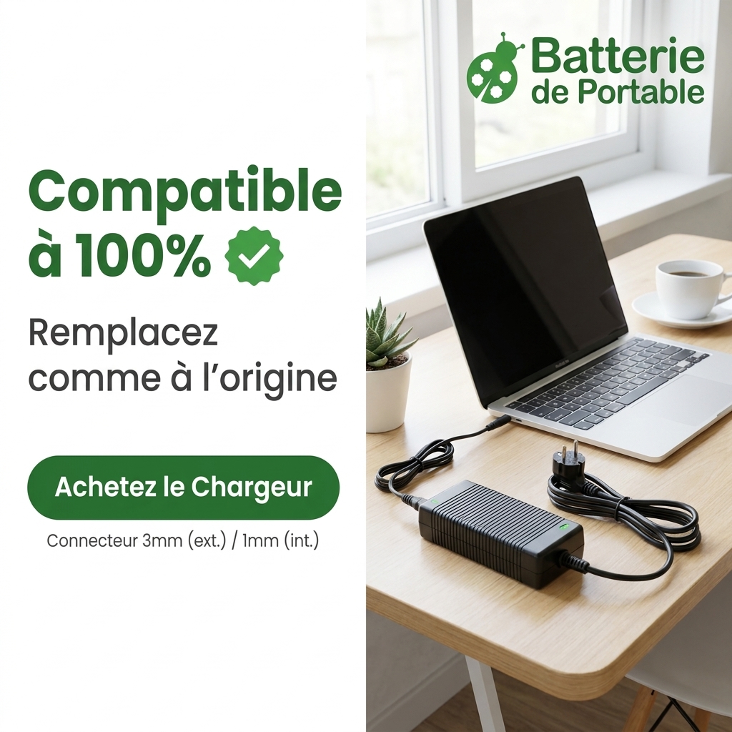 Chargeur ordinateur portable acer spin 1 sp114 31