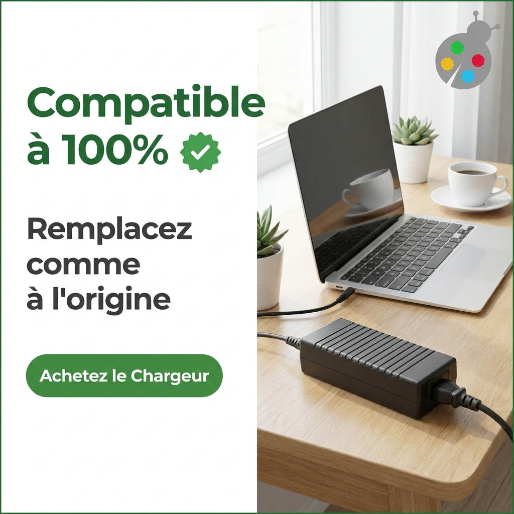 Chargeur ordinateur portable panasonic toughbook cf 53