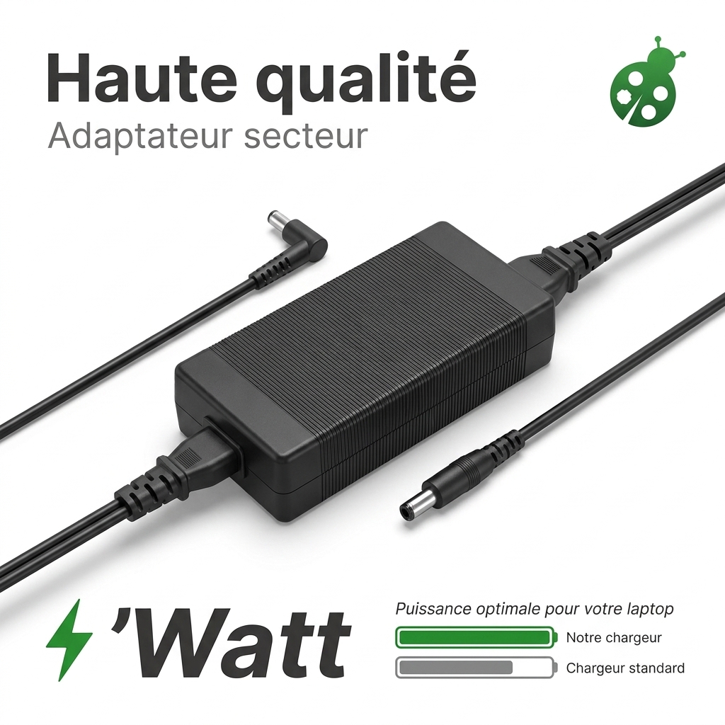 Chargeur ordinateur portable asus p2530uj dm0145e
