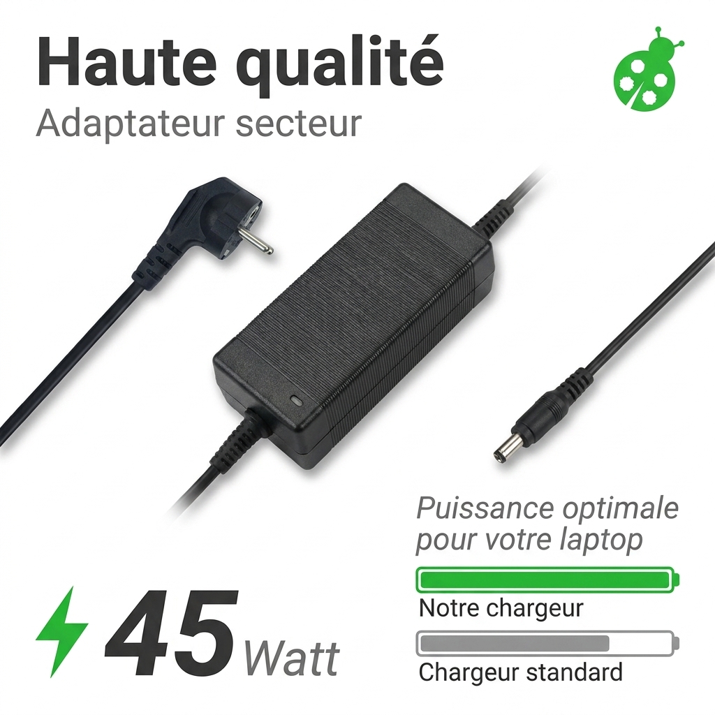 Chargeur ordinateur portable asus zenbook 13 ux334fa a3067t