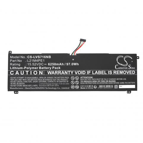 Batterie ordinateur portable lenovo legion s7 16iah7 82tf005did