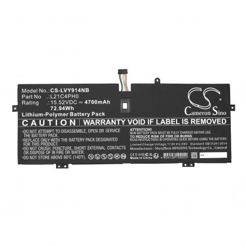Batterie ordinateur portable lenovo yoga slim 9 14iap7 82t0001xuk
