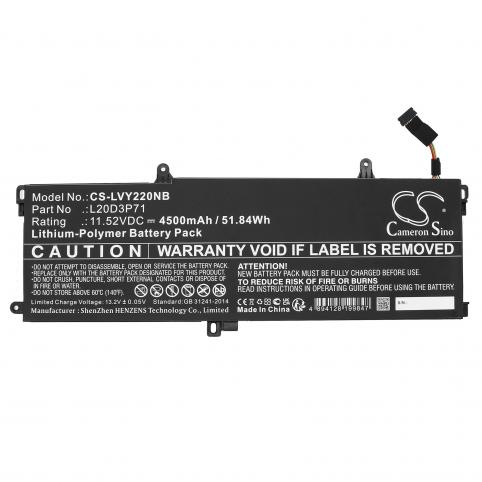 Batterie ordinateur portable lenovo thinkpad x13 yoga g2 20w8001jck