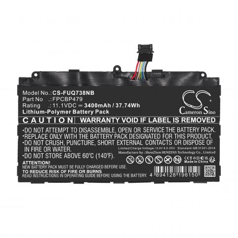 Batterie fujitsu q665
