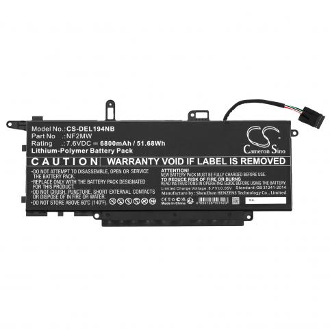 Batterie ordinateur portable dell latitude 7400 2 in 1