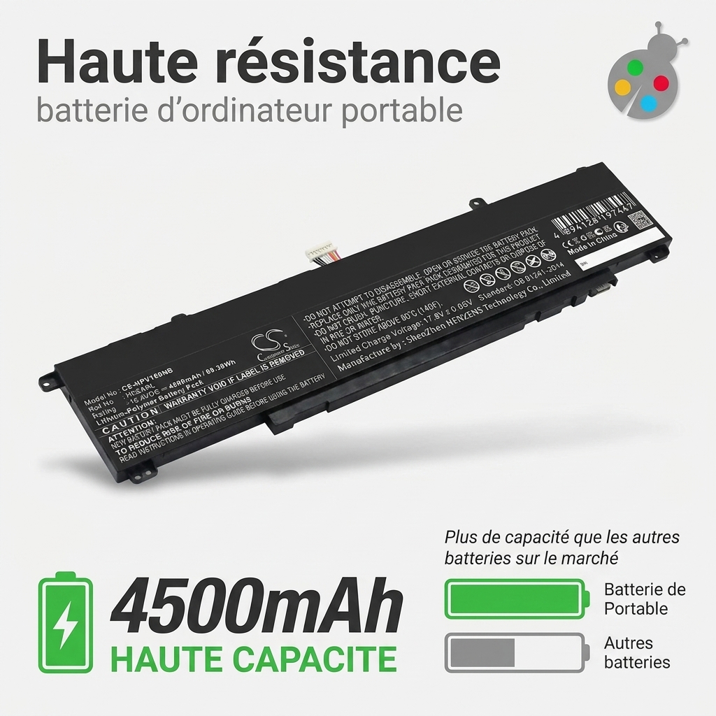 Batterie ordinateur portable hp victus 15 fb0038ne