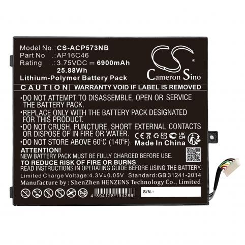 Batterie ordinateur portable acer switch 10 v sw5 017 16v8