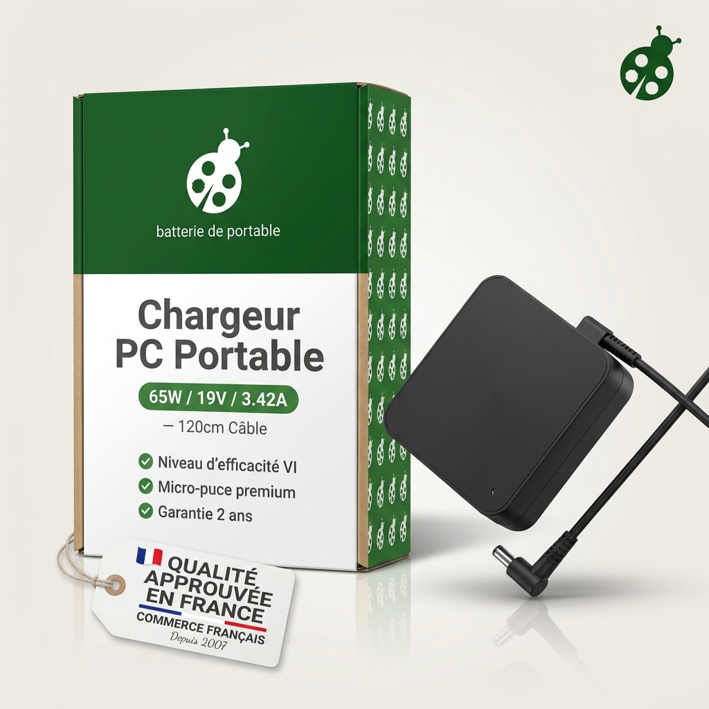 Chargeur ordinateur portable msi modern 15 b7m 063my
