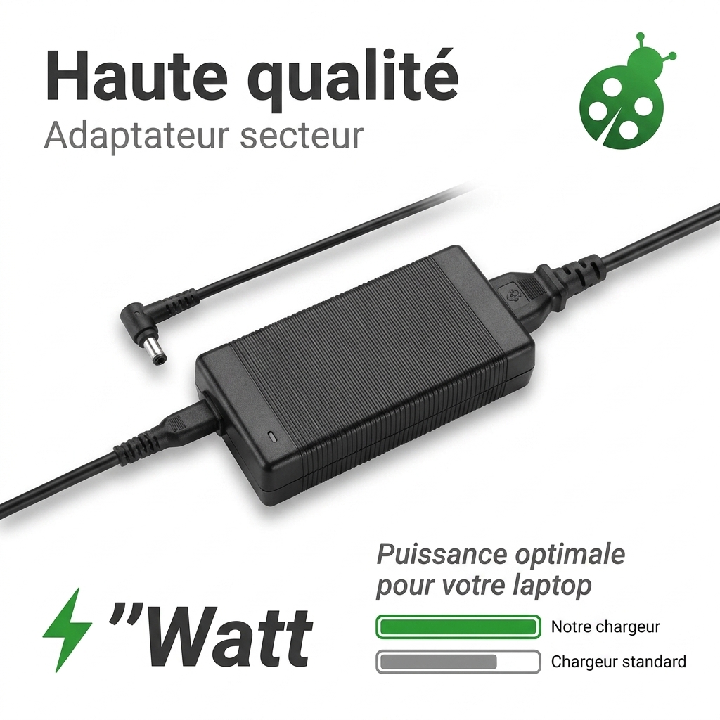 Chargeur ordinateur portable msi modern 14 b10mw 443fr