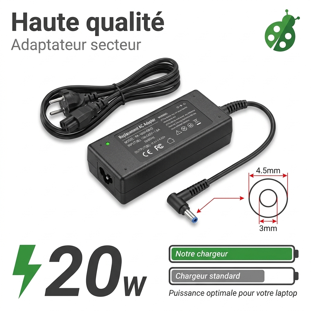 Chargeur ordinateur portable msi katana 17 b12vgk 251it