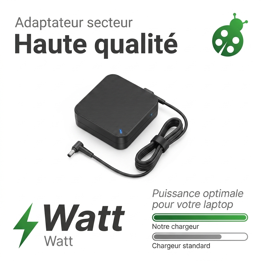 Chargeur ordinateur portable msi modern 14 b4mw amd