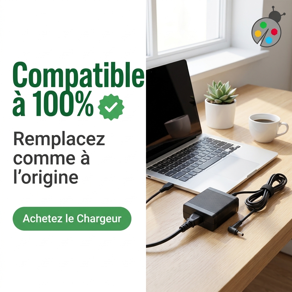 Chargeur ordinateur portable msi modern 14 b4mw amd