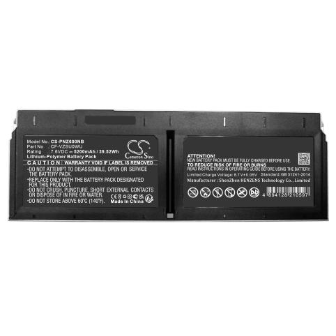 Batterie ordinateur portable panasonic toughbook cf xz6sf8vs