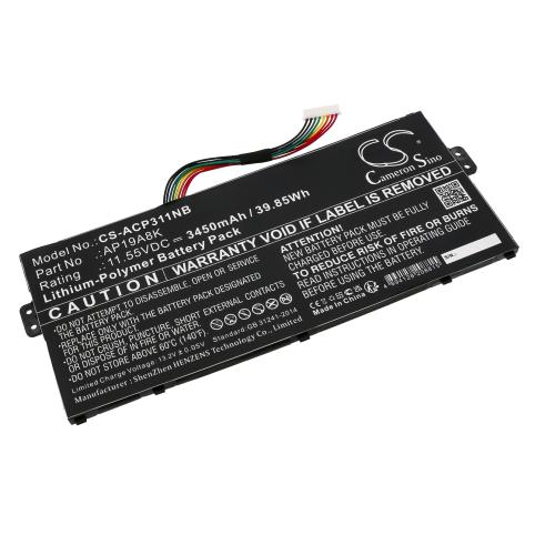 Batterie ordinateur portable acer chromebook spin 11 cp311 1h c3fp