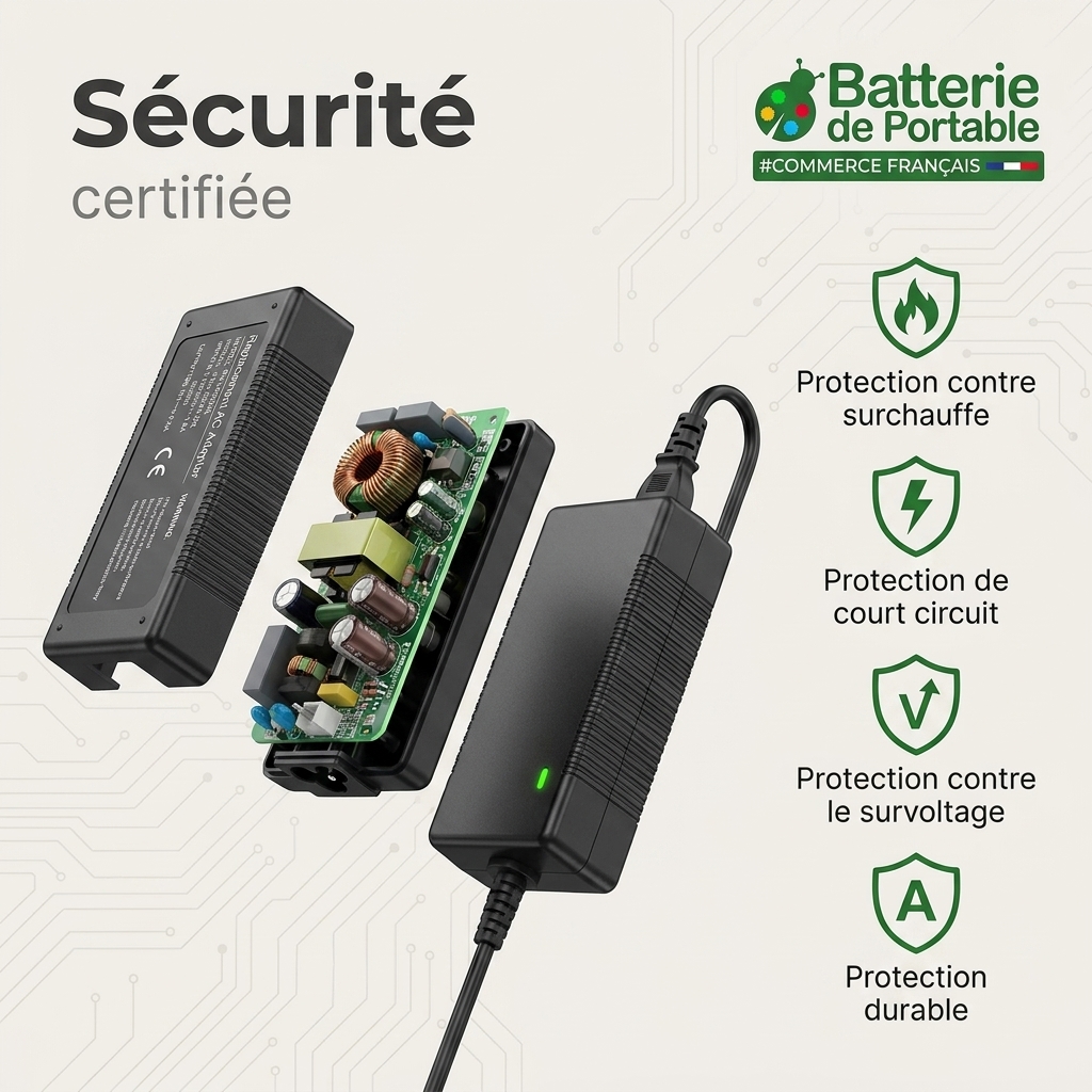 Chargeur ordinateur portable acer aspire 8930 6520