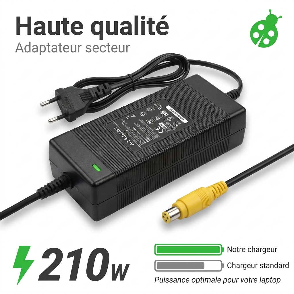 Chargeur ordinateur portable toshiba qosmio x770 107