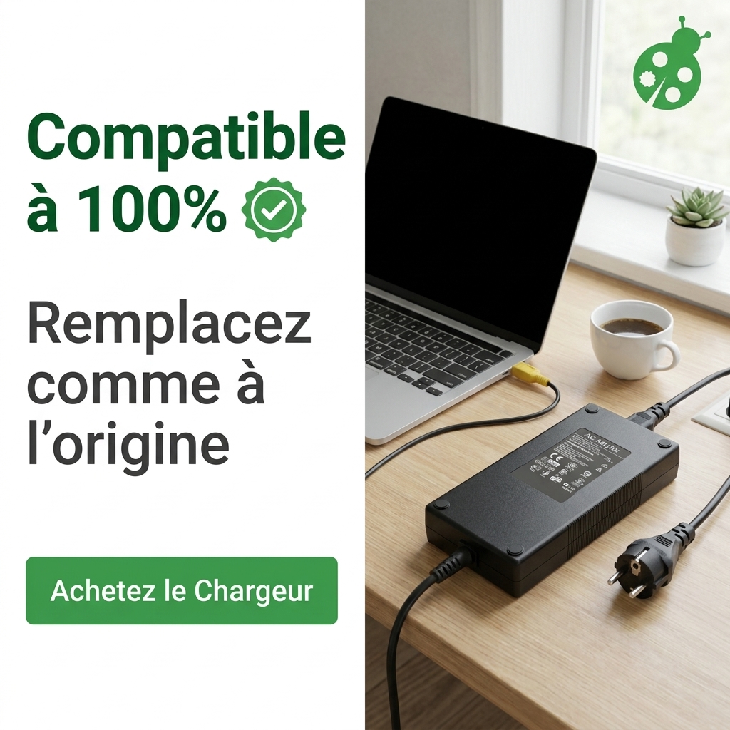 Chargeur ordinateur portable toshiba qosmio x770 107