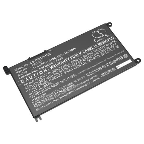 Batterie ordinateur portable dell chromebook 3110 2 in 1