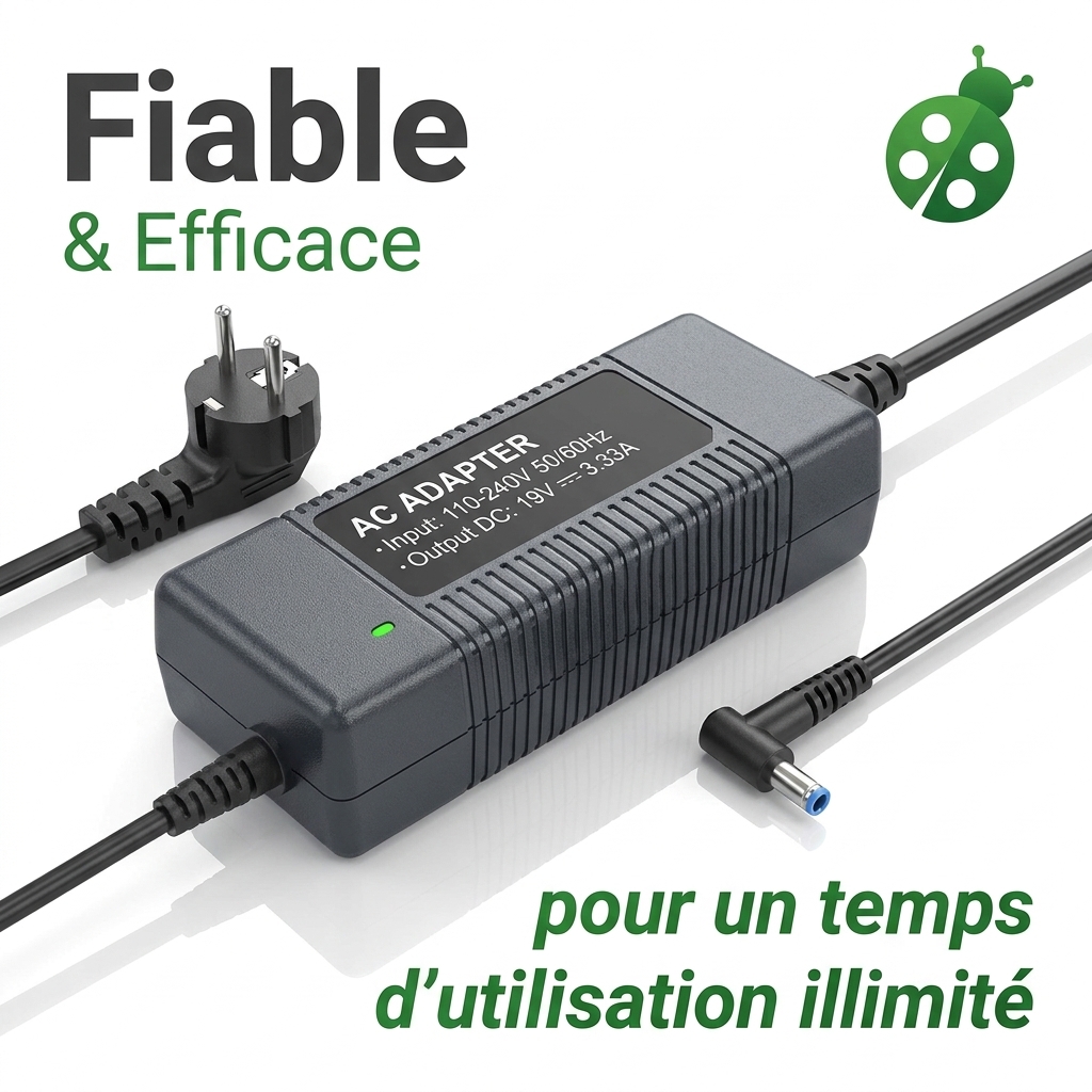 Chargeur ordinateur portable hp  elitebook 840 g4