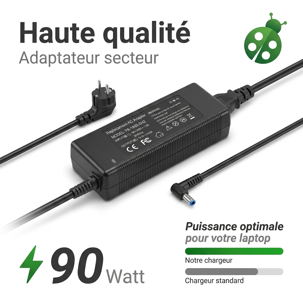 Chargeur ordinateur portable asus vivobook s1504za nj1587w
