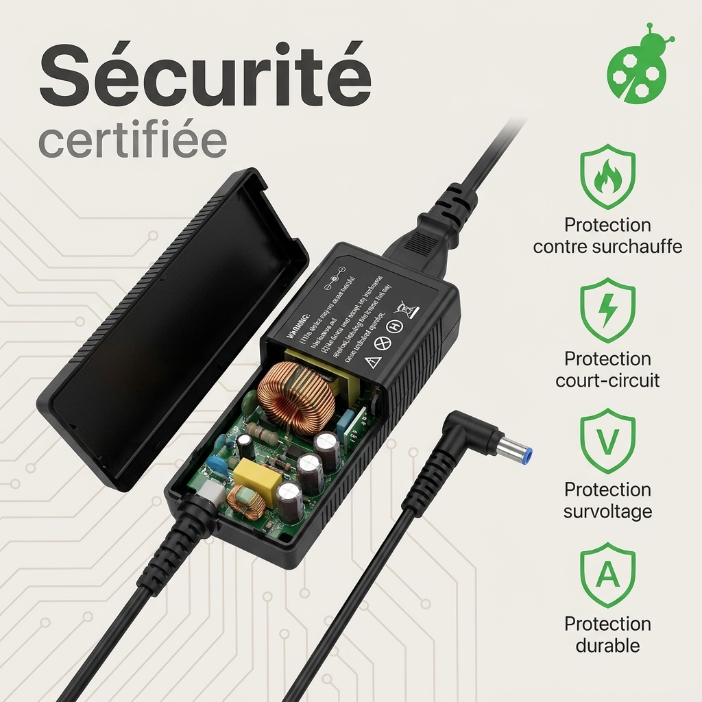 Chargeur ordinateur portable hp  14 ep0052nf